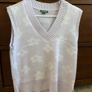 Flower Sweater Vest, size S